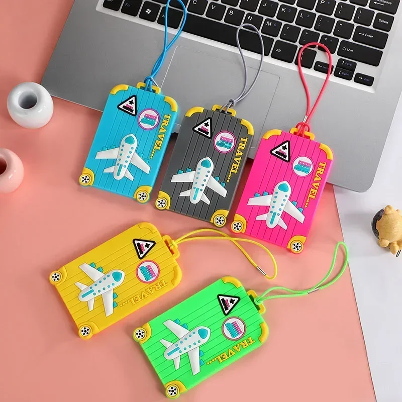 Travel Accessories Organiser - Portable PVC Luggage Tag Travel Accessories