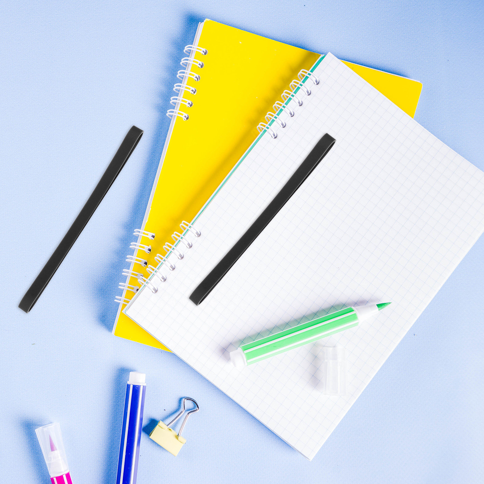 Travel Notebook Journal - 20Pcs Elastic Band Holder for Notebook