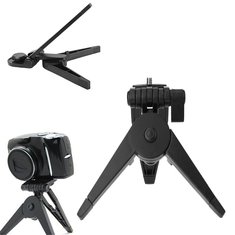 Travel Vlog Accessories - Camera Tripod Adjustable Angle Legs Stand