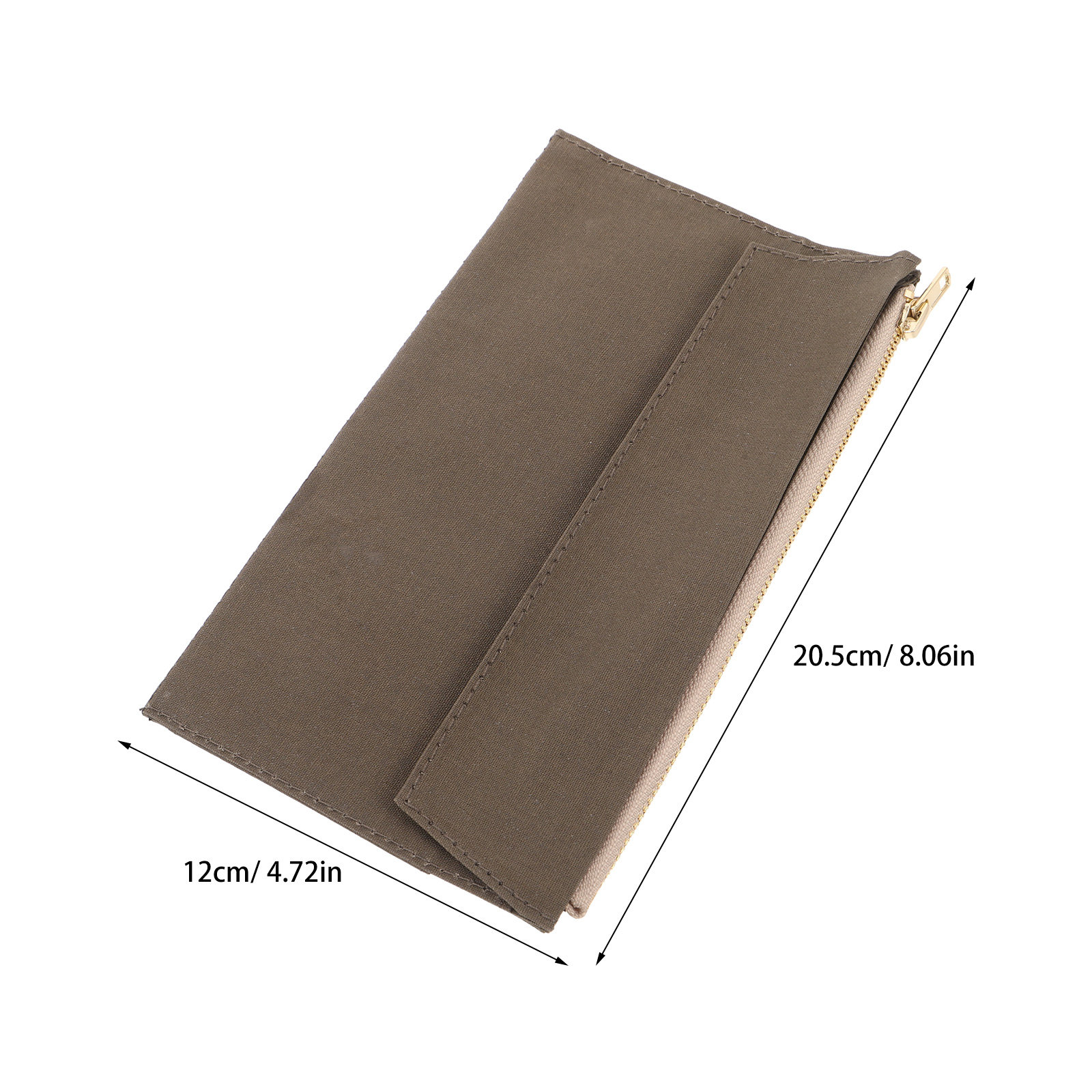 Olive Green Travel Pocket Note - đánh giá và giá Travel Notebook Journal