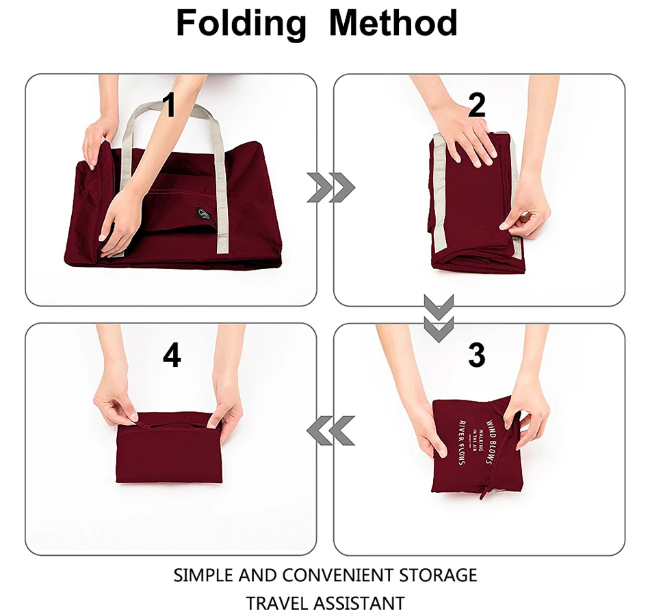 Foldable Luggage Clothes Stora - đánh giá và giá Travel Accessories Organiser
