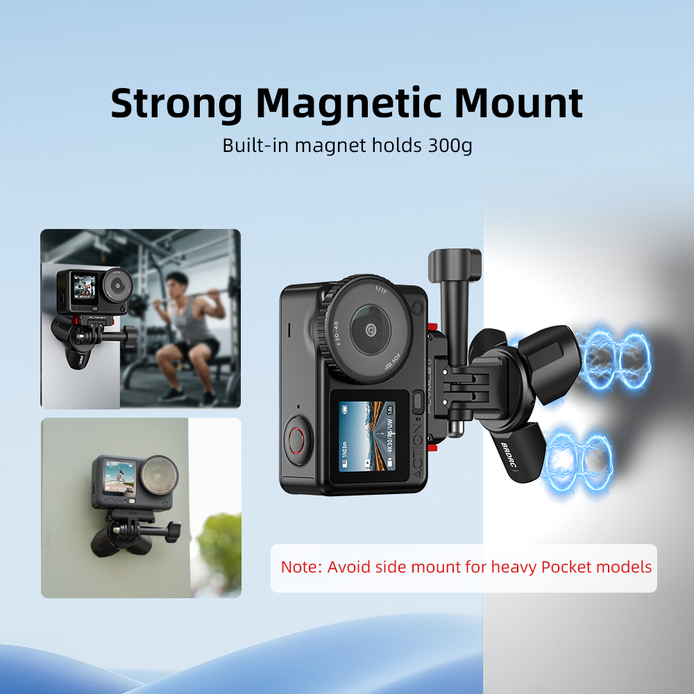 BRDRC Pocket 4 Mini Tripod Kit - đánh giá và giá Travel Vlog Accessories