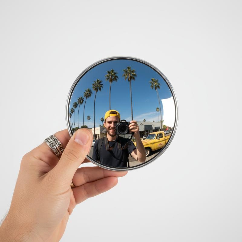 5cm Handheld Selfie Mirror Por - đánh giá và giá Travel Vlog Accessories