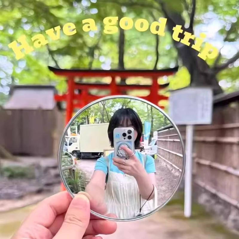 5cm Handheld Selfie Mirror Por - đánh giá và giá Travel Vlog Accessories
