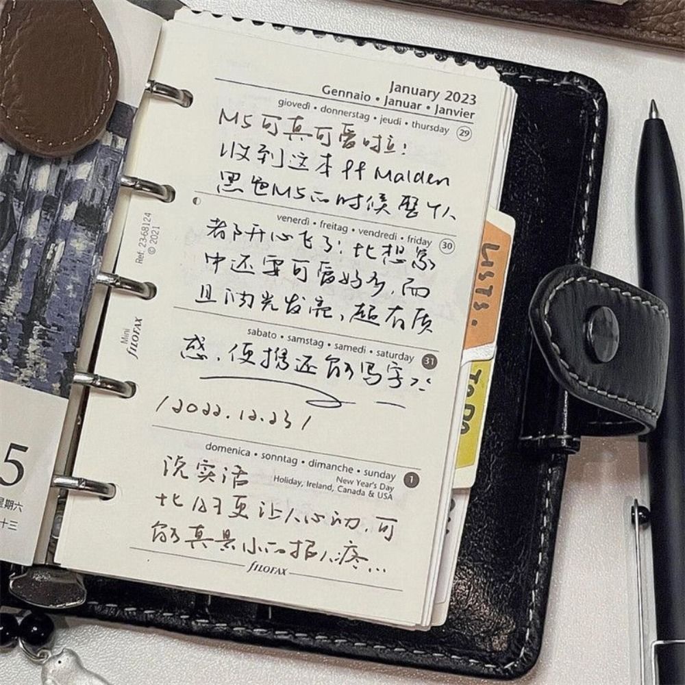 Removable Blank Inner Pages M5 - đánh giá và giá Travel Notebook Journal