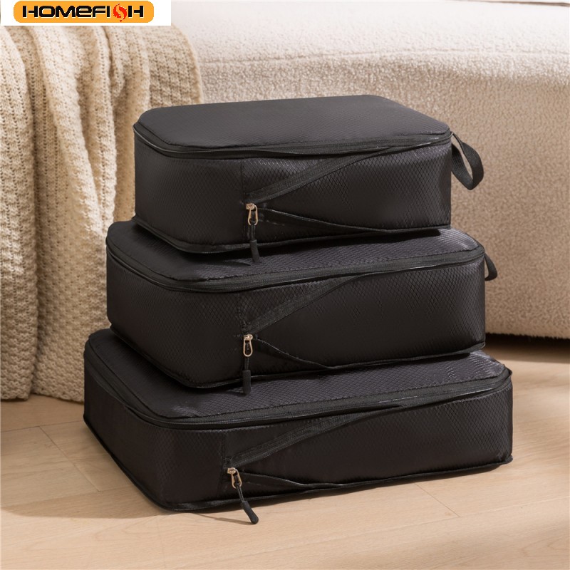 HOMEFISH 3Pcs/Set Travel Compr - đánh giá và giá Travel Accessories Organiser