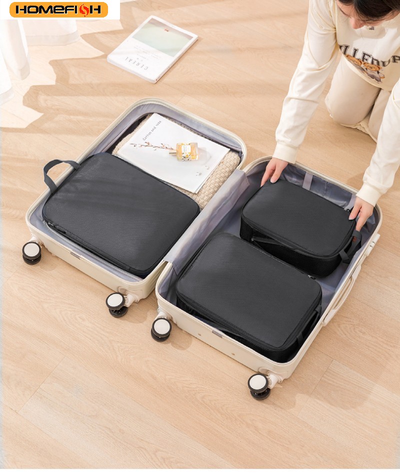 HOMEFISH 3Pcs/Set Travel Compr - đánh giá và giá Travel Accessories Organiser