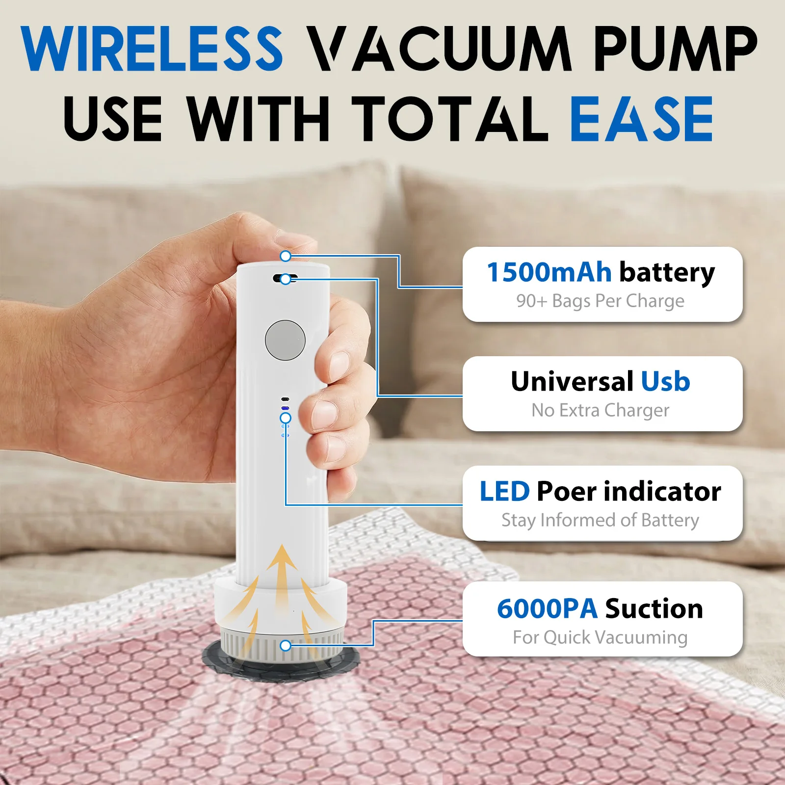 12Pcs Vacuum Storage Bag with  - đánh giá và giá Travel Accessories Organiser