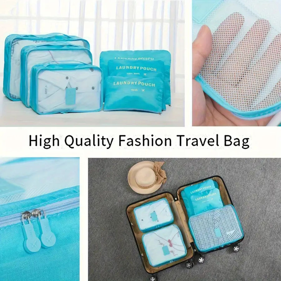 6pcs Travel Organizer Storage  - đánh giá và giá Travel Accessories Organiser