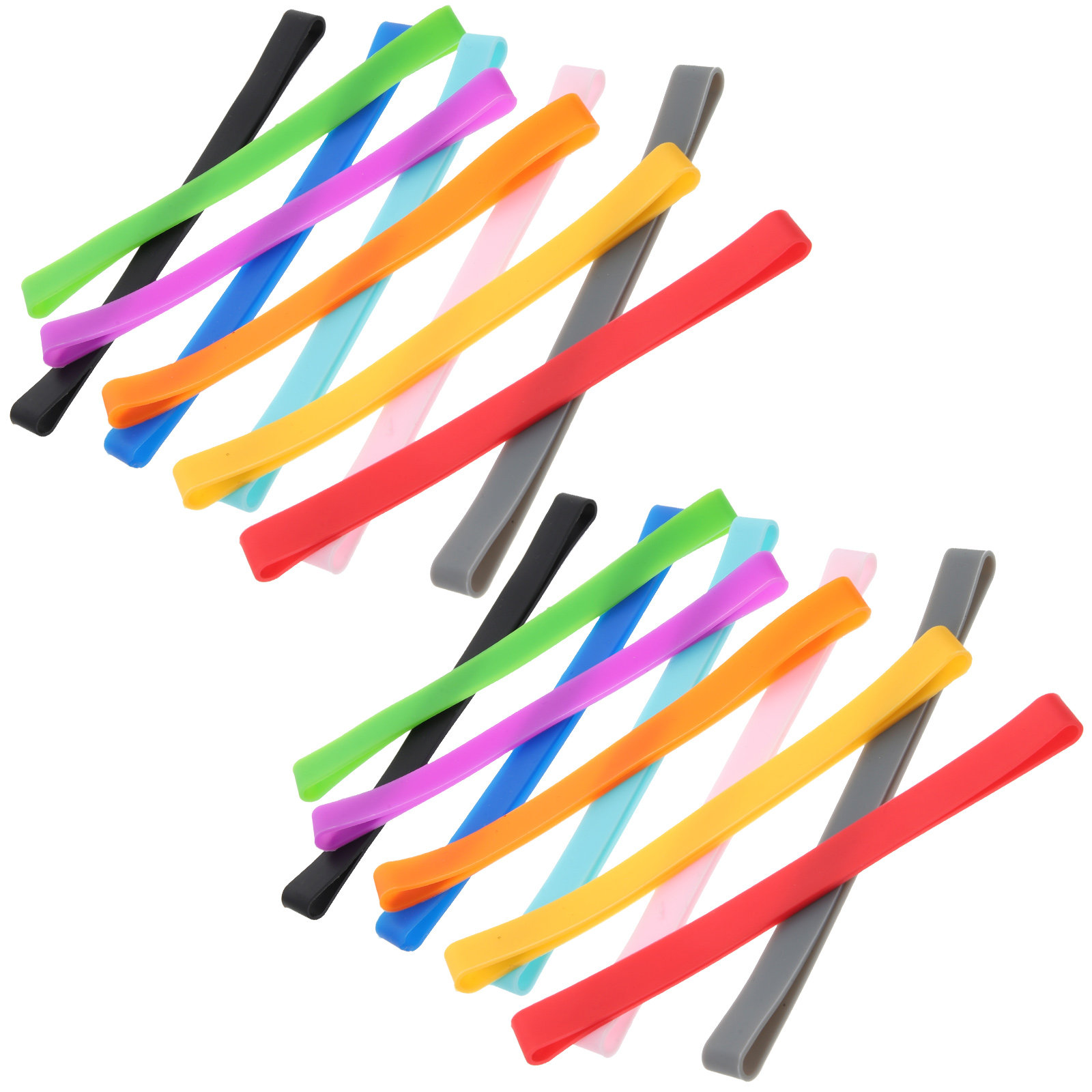20Pcs Elastic Silicone Bands F - đánh giá và giá Travel Notebook Journal