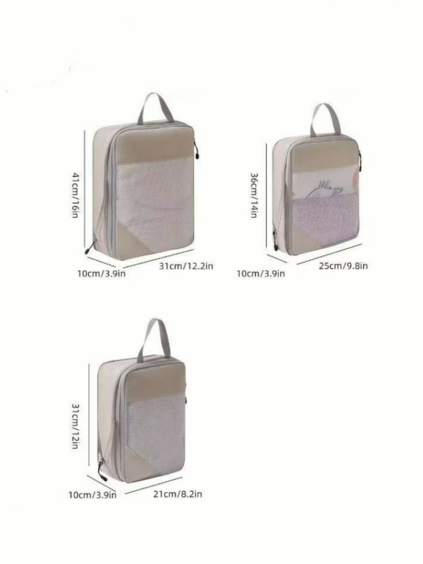 Set of 3 Compressible Packing  - đánh giá và giá Travel Accessories Organiser