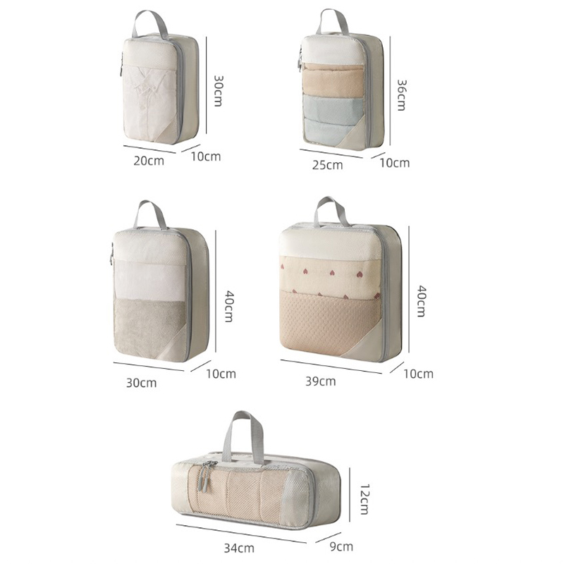 5pcs/set Lightweight Portable  - đánh giá và giá Travel Accessories Organiser
