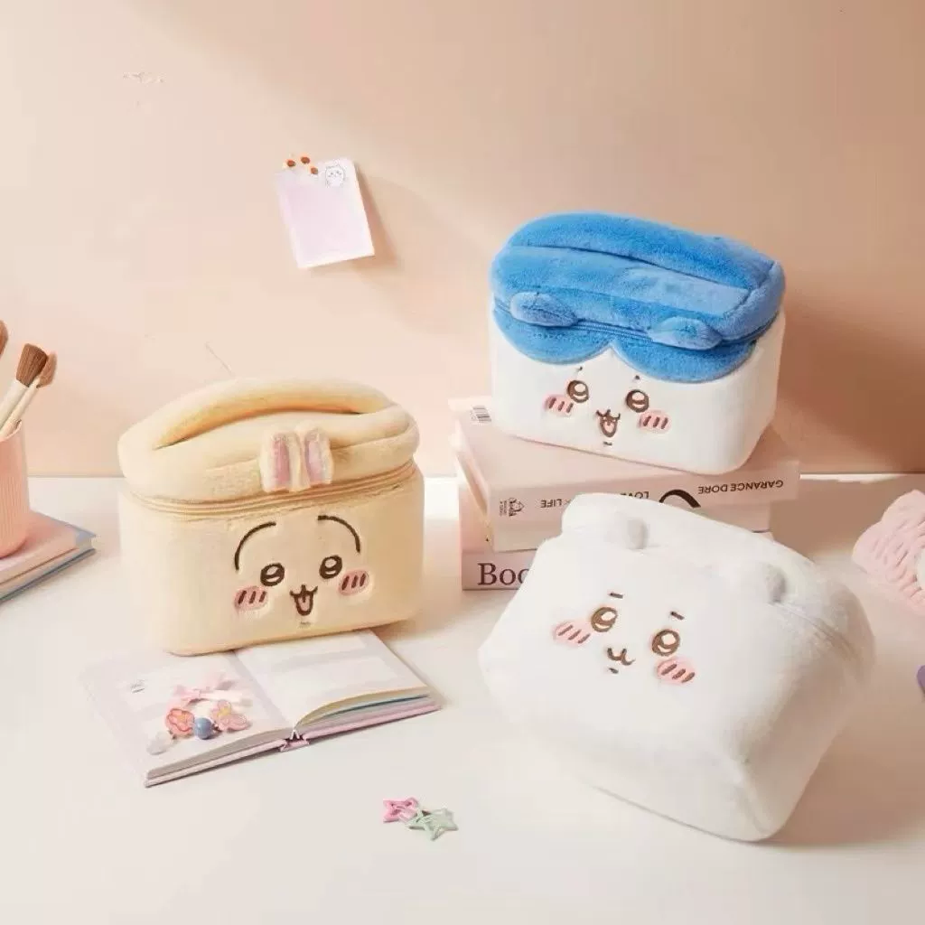 Chiikawa Plush Makeup Bag Larg - đánh giá và giá Travel Accessories Organiser