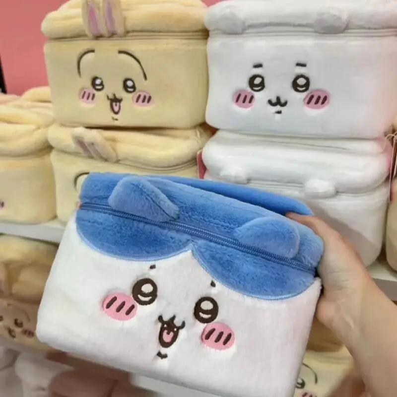 Chiikawa Plush Makeup Bag Larg - đánh giá và giá Travel Accessories Organiser