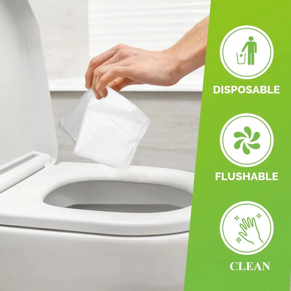 20/50Pcs Disposable Flushable  - đánh giá và giá Travel Accessories Essentials