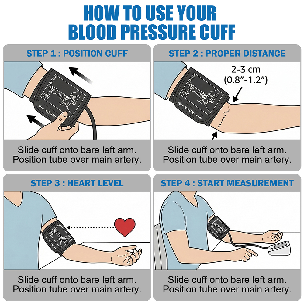 Universal Blood Pressure Cuff  - đánh giá và giá Travel Accessories Essentials