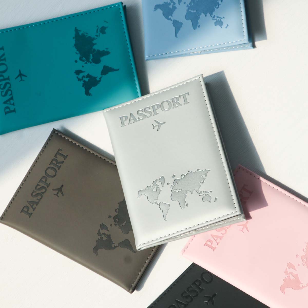 New Style Passport Holder Map  - đánh giá và giá Travel Accessories Essentials