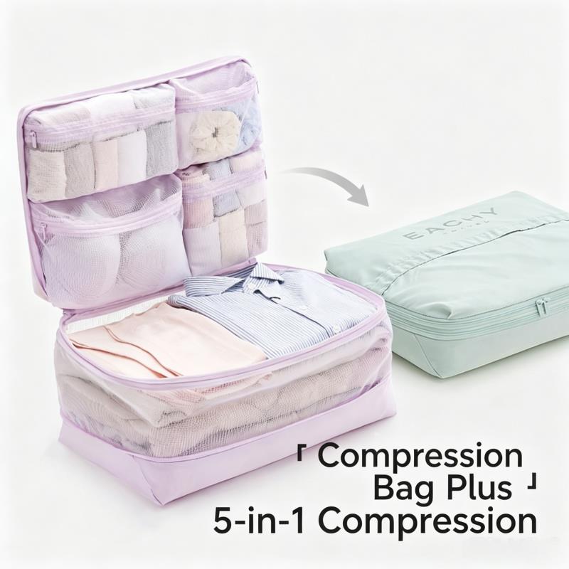 Compression Packing Cubes 5-in - đánh giá và giá Travel Accessories Organiser